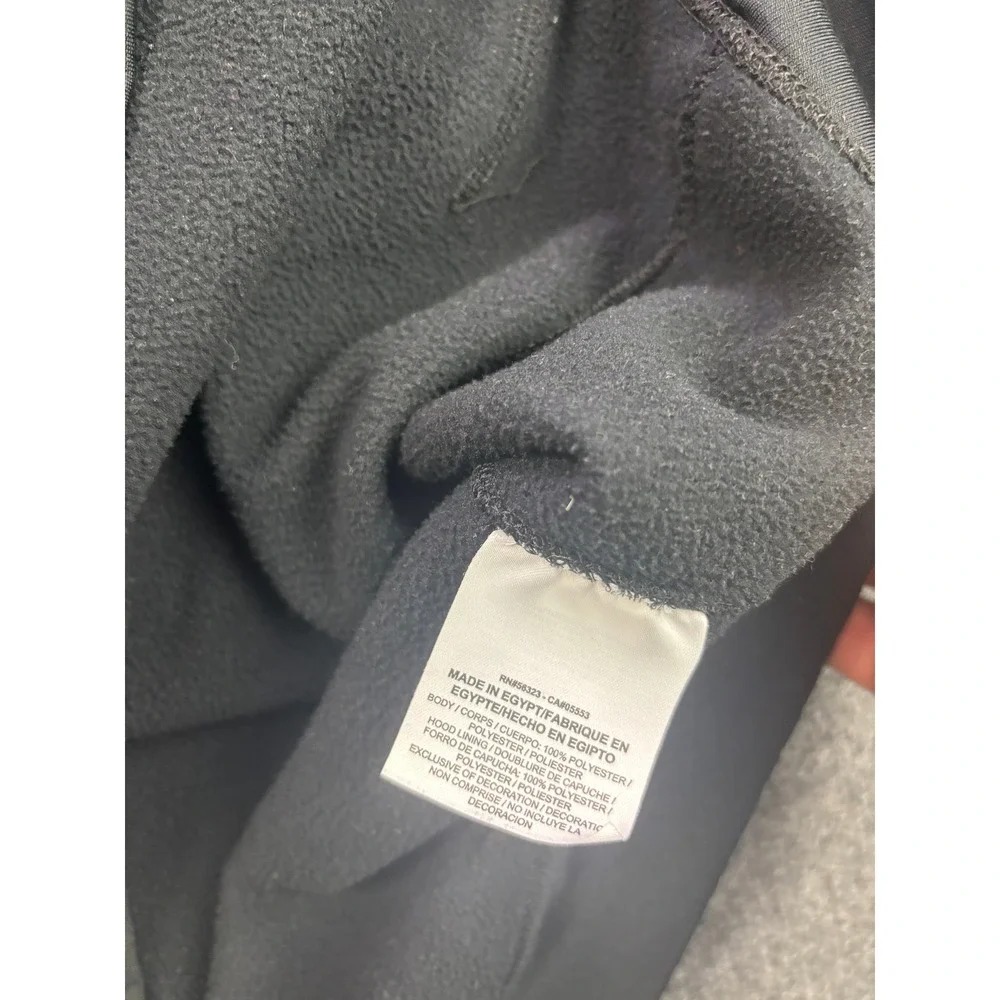 Nike Therma-FIT Hoodie Mens Large Black Pullover Swoosh Athletic Sweatshirt